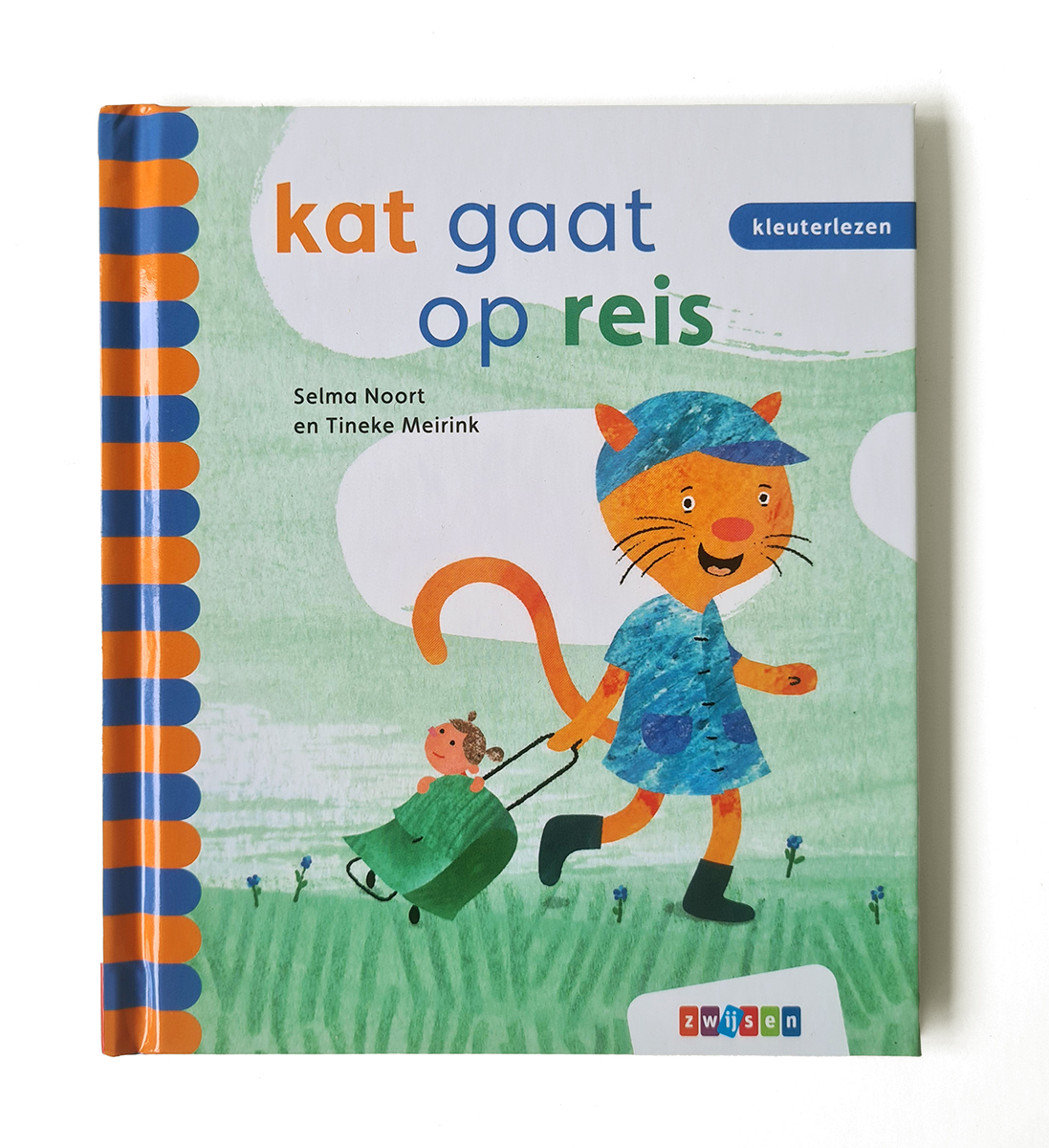 Kat gaat op reis