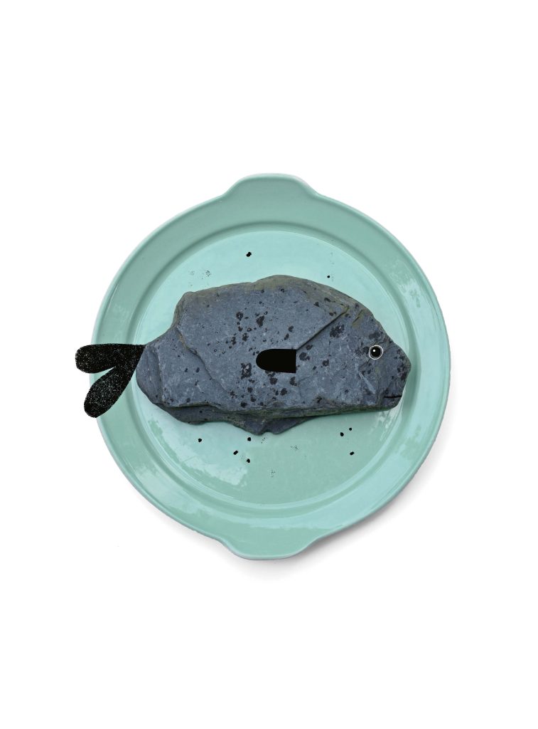Artprint 'Wij zijn even naar de verte'