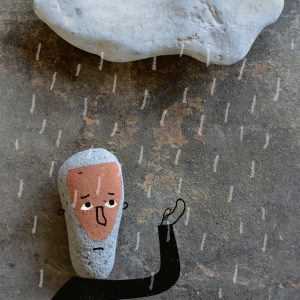 Art print 'Wij zijn even naar de verte' - Afbeelding 1