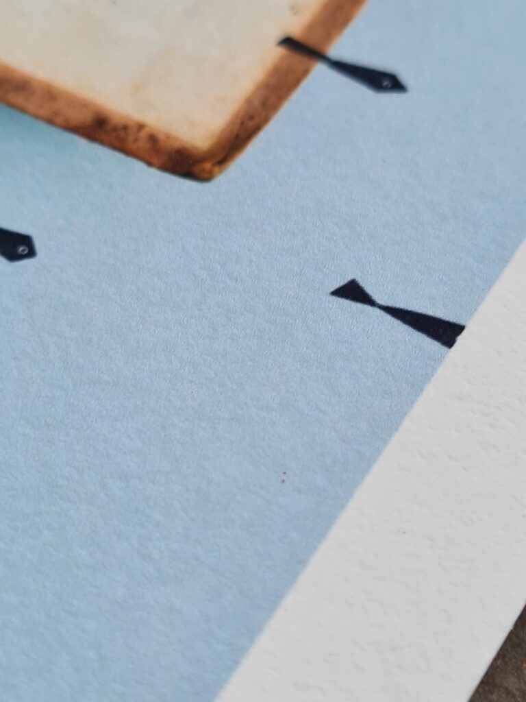 Artprint 'Wij zijn even naar de verte'