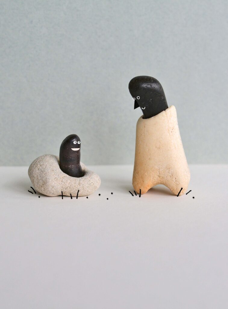 Art print 'Wij zijn even naar de verte'