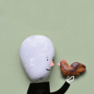 Art print 'Wij zijn even naar de verte' - Afbeelding 1