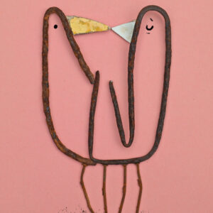 Art print 'De zee vindt ons te koud' - Afbeelding 1