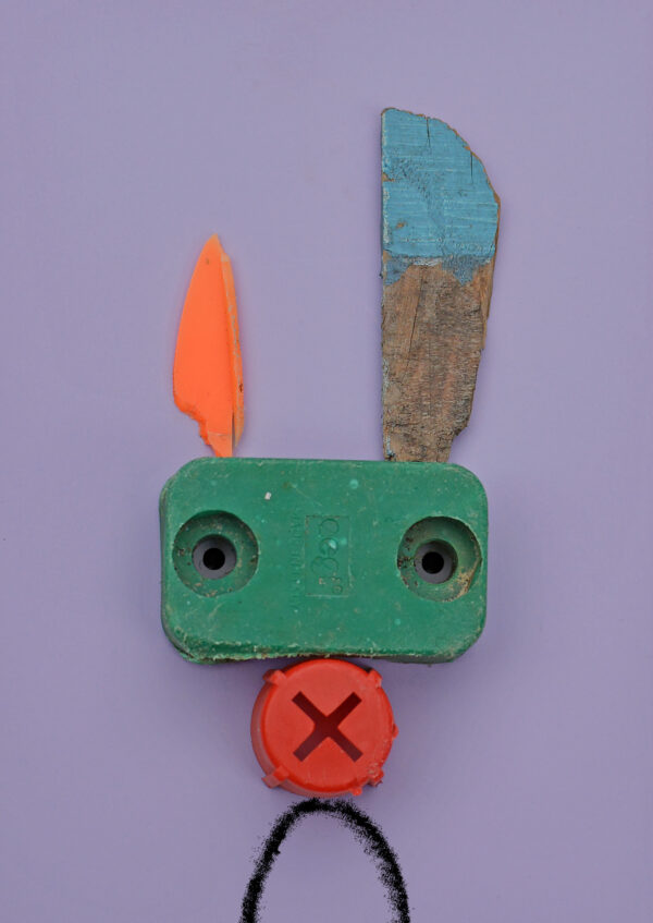 Art print 'Over en uit'